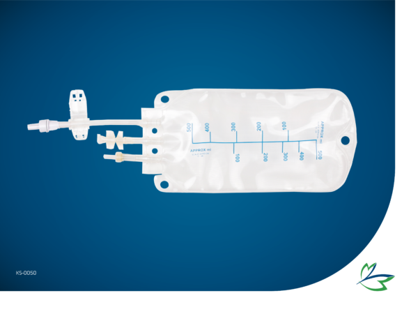 TPN EVA TORBA, TRANSPARAN, 500ml